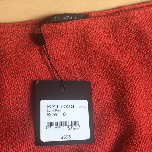 St John Knit Pencil Skirt - Picture 1 of 9